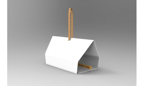 Birdhouse Low-poly 3D model