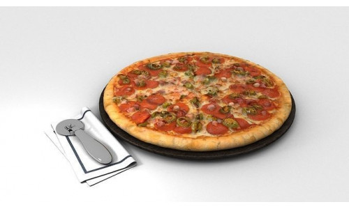Bizza Low-poly 3D model