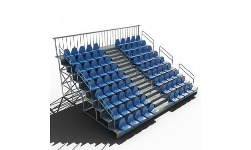 Bleachers 3D model