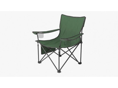 Camping Chair Green Low-poly 3D model