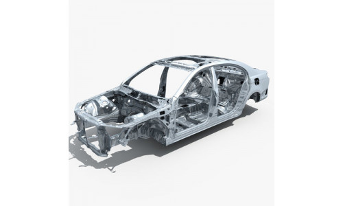 Car Frame 03 3D model