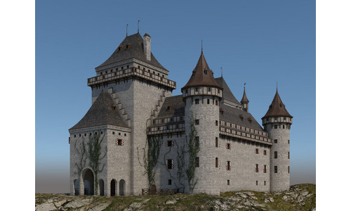 Castle 3D model