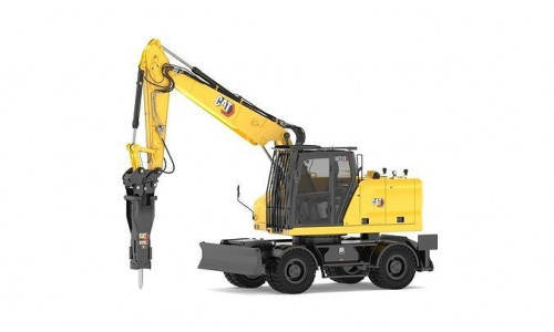 CAT M318 Wheel Excavator 3D model