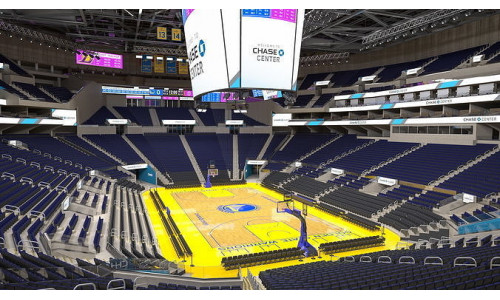 Chase Center Arena 3D model