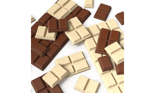chocolate bar 2 Low-poly 3D model