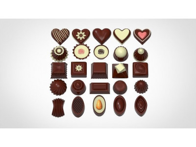 Chocolate Candies 3D model