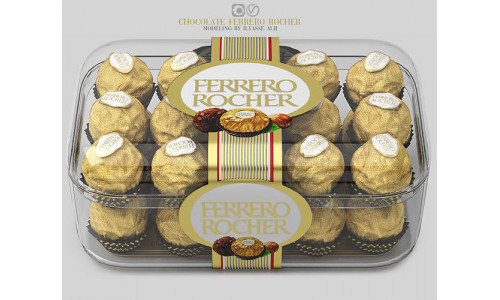 chocolate ferrero rocher 3D model