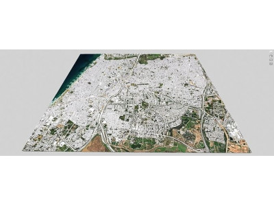 Cityscape Tel Aviv Israel   3D model