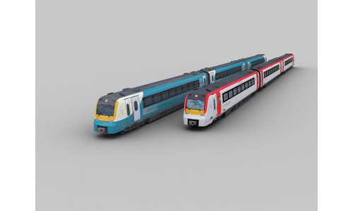 Class 175 Train Low-poly 3D model