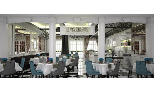 Classic Cuisine Restaurant 3D model