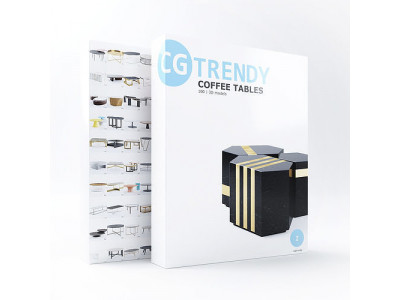 Coffee Tables Collection -100 Models 3D model