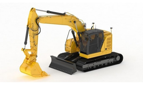 Crawler Excavator Generic 04 3D model