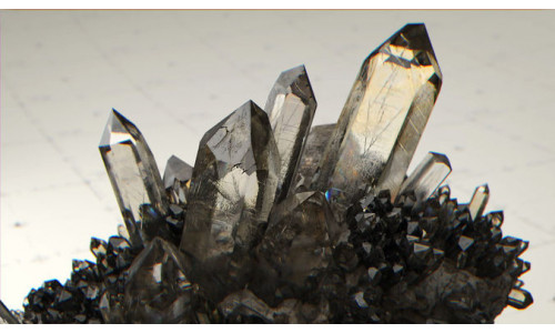 Crystal Model Kit - 6 Types Low-poly 3D model