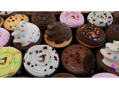Cupcakes High Poly Pack 3D model