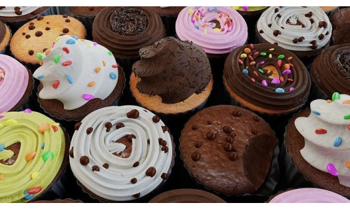 Cupcakes High Poly Pack 3D model