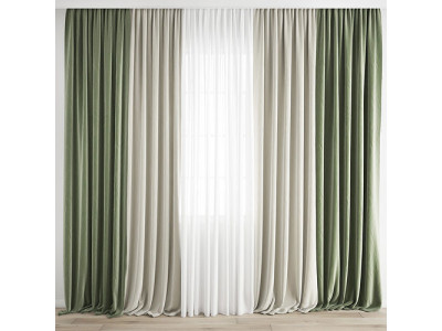 Curtain 300 3D model