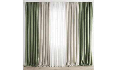 Curtain 300 3D model