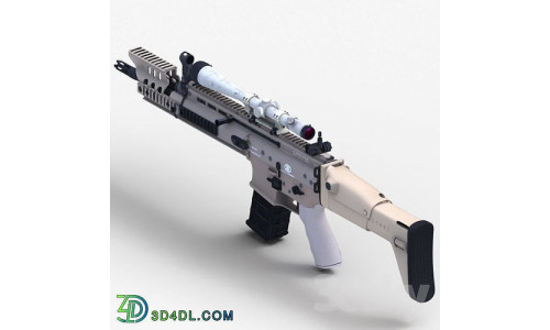 D88 Scar 3D model