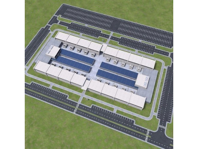 Data Center Building  3D model