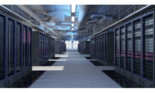 Data Communication Server Room 3D model