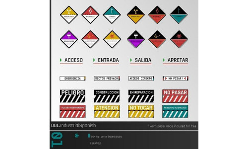 DDL Industrial Spanish Texture