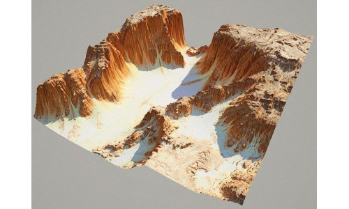 Detailed Canyon Model 3D model