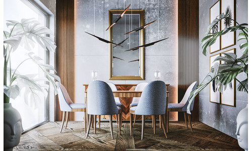 DINING ROOM  3D model