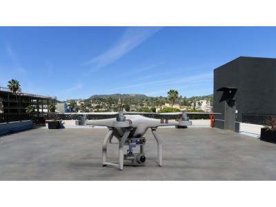 DJI Phantom 3 Drone Low-poly 3D model
