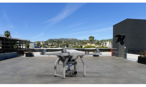 DJI Phantom 3 Drone Low-poly 3D model