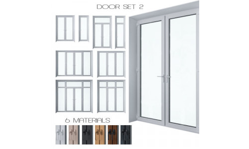 Door Set 2 3D model