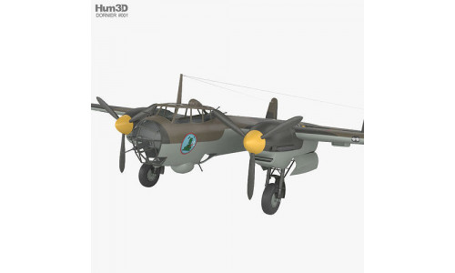 Dornier Do 17 3D model