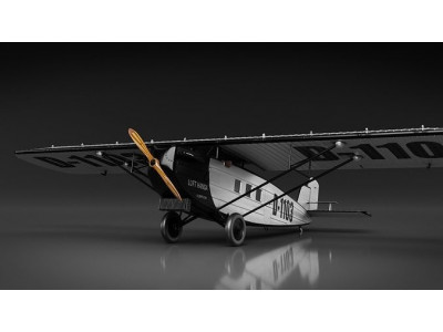 Dornier Do Bal Merkur II Low-poly 3D model