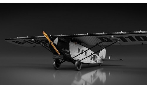 Dornier Do Bal Merkur II Low-poly 3D model