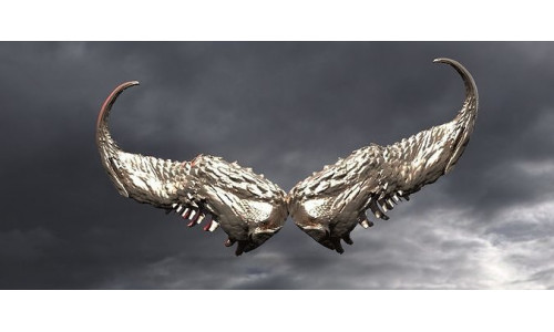 Dragon Lord Horns 3D model