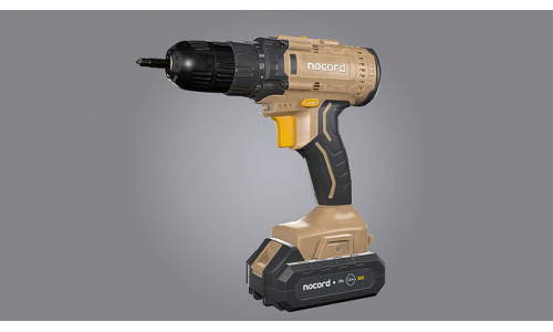 Drill  Nocord Low-poly 3D model