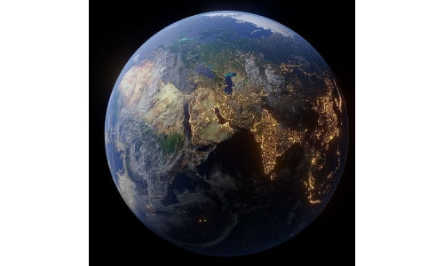 Earth Model 3D model