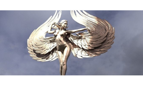Elements Wings Sculpture 3 3D model