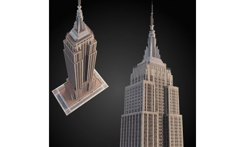 Empire State Building 3D model