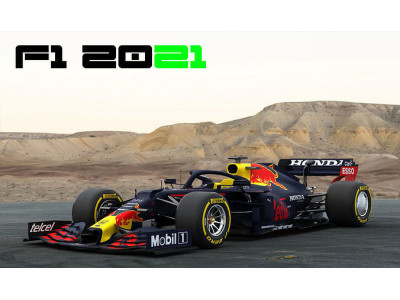 F1 Redbull RB16B Season 2021 Low-poly 3D model