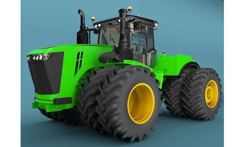 Farm Tractor 3D model