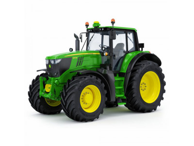 Farm Tractor John Deere 6195M 3D model