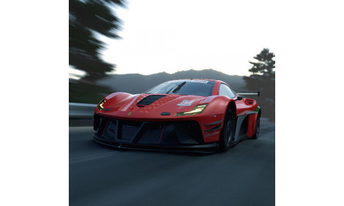 Ferrari 260GTB GT3 Concept car 3D model