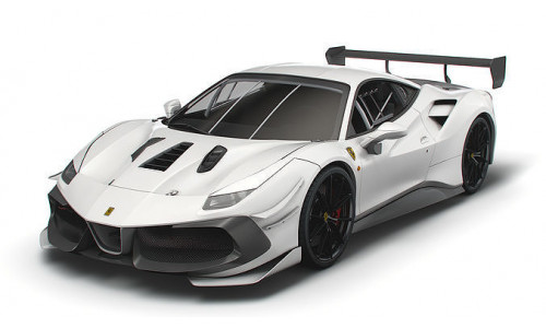 Ferrari GTB 488 EVO 2021 3D model