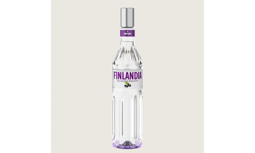 Finlandia Original Classic Blackcurrant Bottle Vodka Of Finland Low-poly 3D model