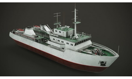 Fishing vessel 3D model