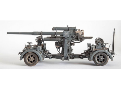 Flak 36 German anti-aircraft platform 3D print model