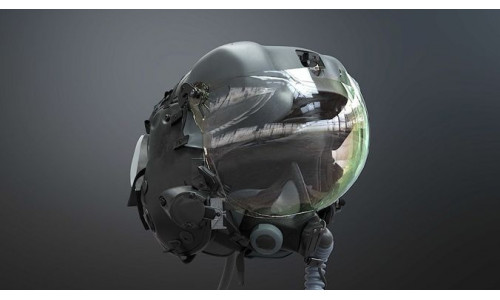 FLIGHT SUIT F35 Helmet 3D model