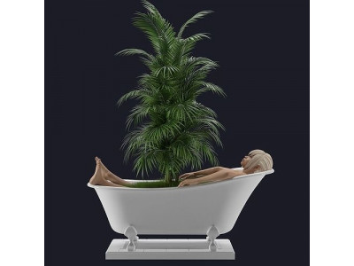Flowerpot 3D print model