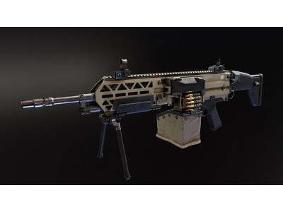 FN Evolys Low-poly 3D model