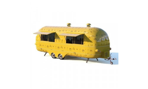 Food Truck ENK-8 3D model